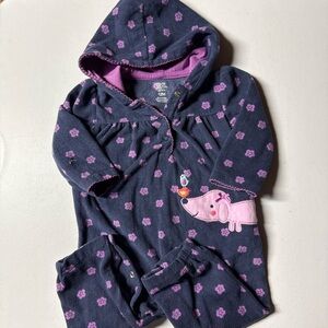 Carter’s Purple Body Suit With Hood